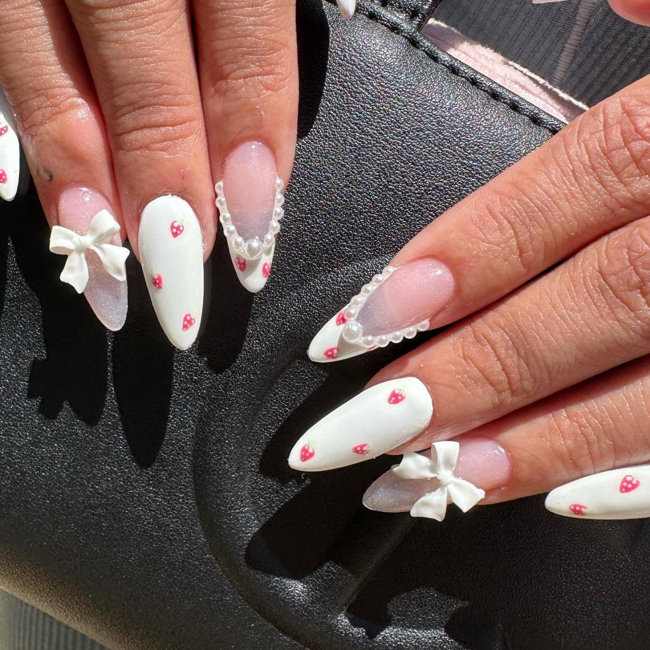 27 Stunning Coquette Nails To Make You A Runway Model - 177
