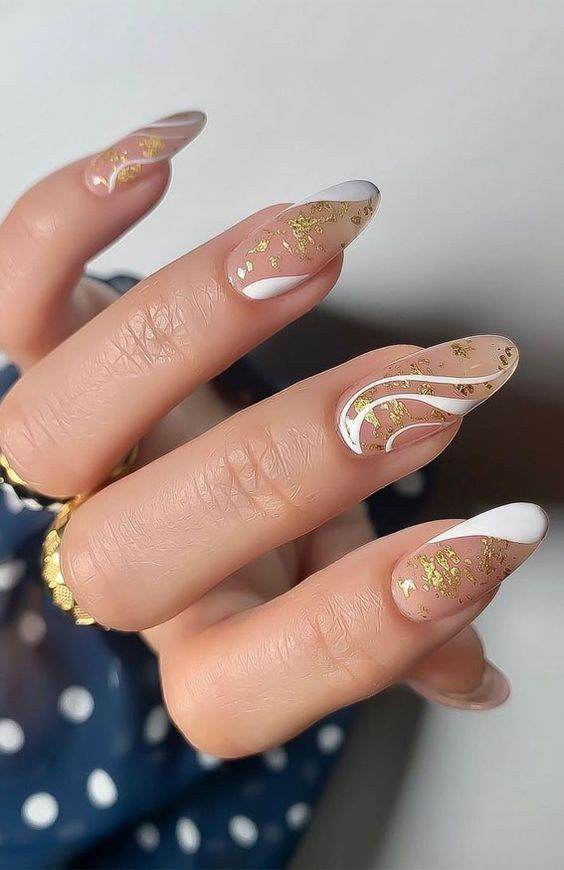 30 Fabulous Swirl Nail Designs So Easy To Copy - 227