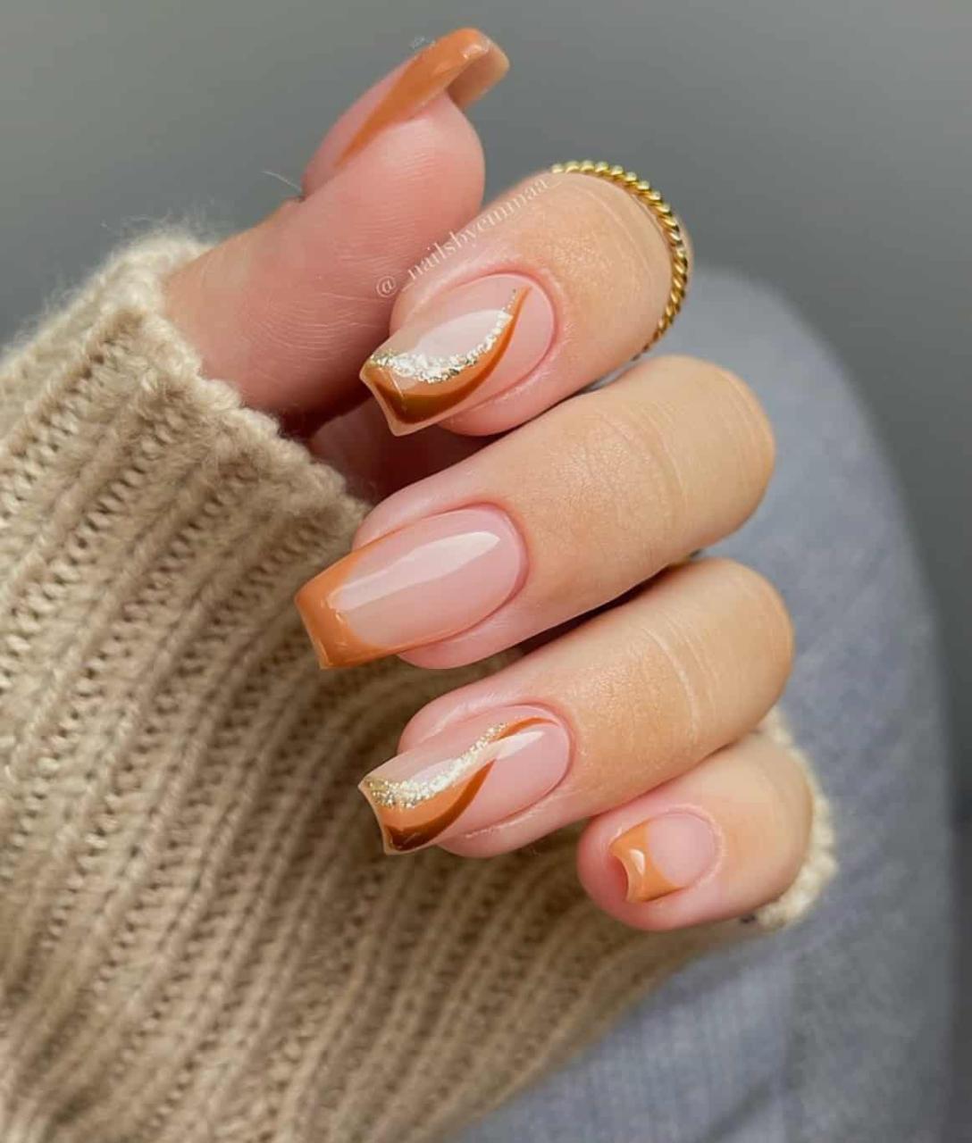 30 Fabulous Swirl Nail Designs So Easy To Copy - 207