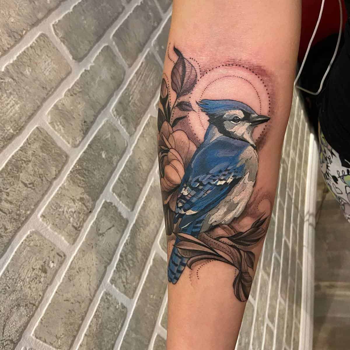 Bluebird Forearm Tattoo annabellegauvreau