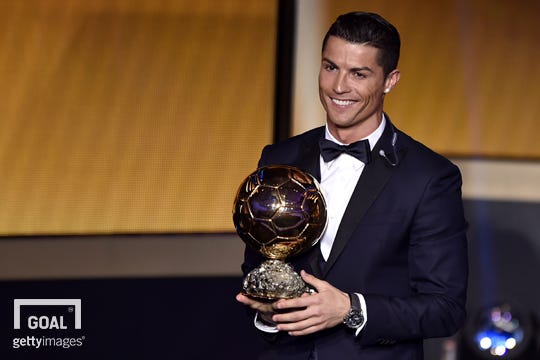 Ronaldo quyết định không tới lễ trao giải Quả Bóng Vàng 2018? | Goal.com  Việt Nam