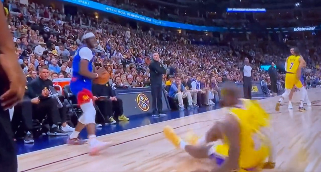 Many NBA fans mocked James for having his 'ankles broken' immediately after the play