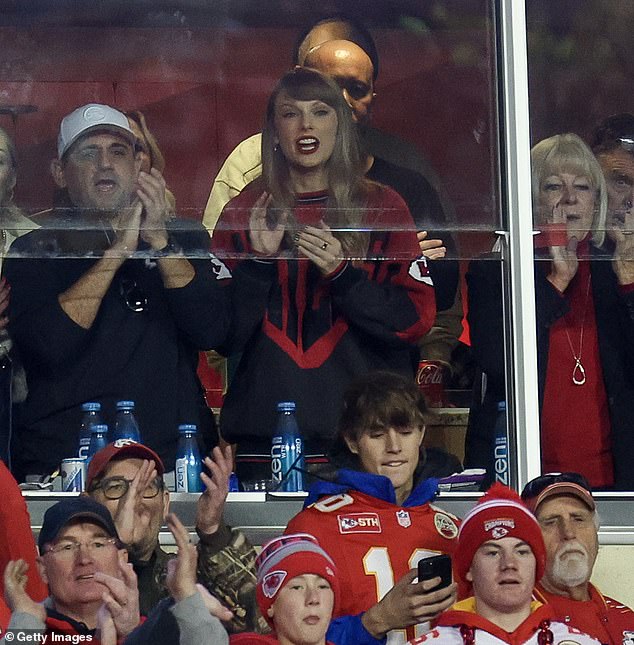 Swift went through a rollercoaster of emotions watching Kelce and his Kansas City Chiefs take on the Bills