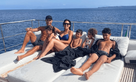 Cristiano Ronaldo summer 2021 family vacation