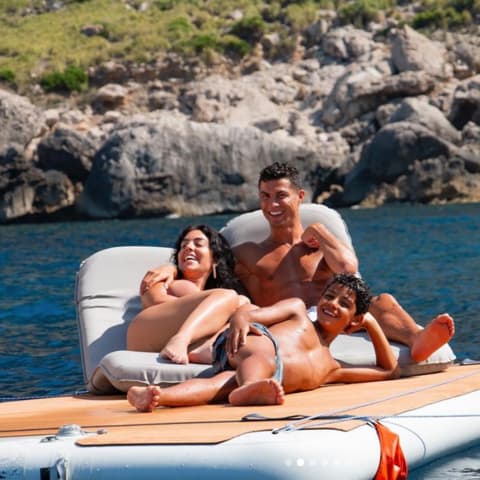 Cristiano Ronaldo summer 2021 family vacation