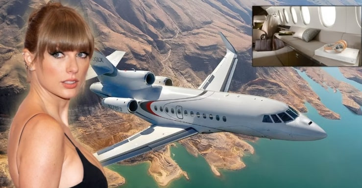 Take a look at the private jet of the new female billionaire - Taylor Swift - Photo 1.