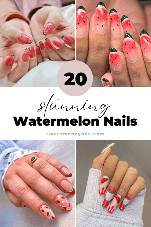 179 - Watermelon Nail Designs