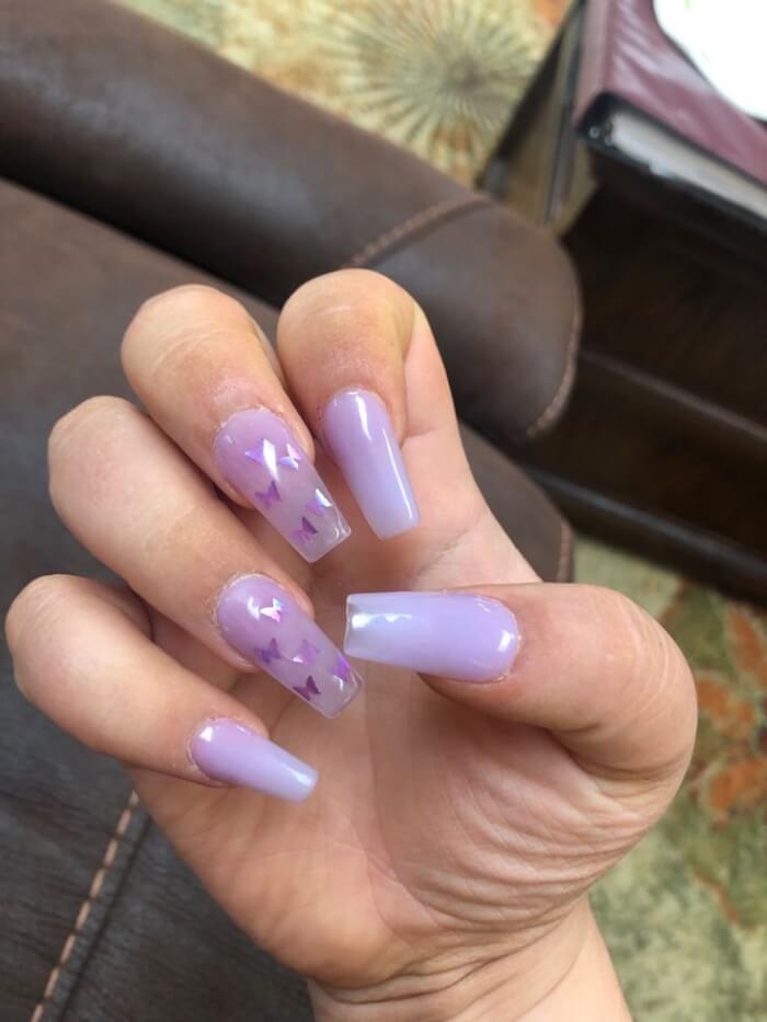 25+ Violet Nail Designs That Will Surely Draw Attention - 169