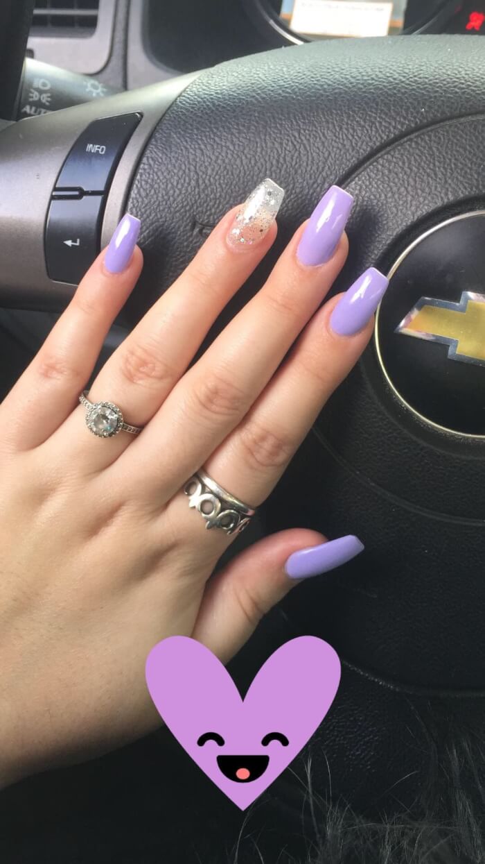 25+ Violet Nail Designs That Will Surely Draw Attention - 177