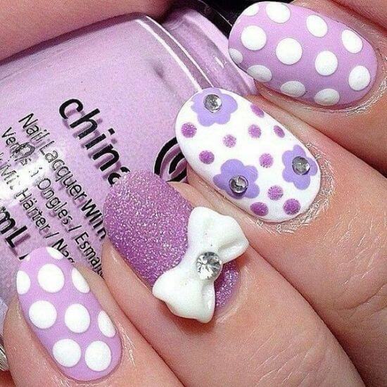 25+ Violet Nail Designs That Will Surely Draw Attention - 183