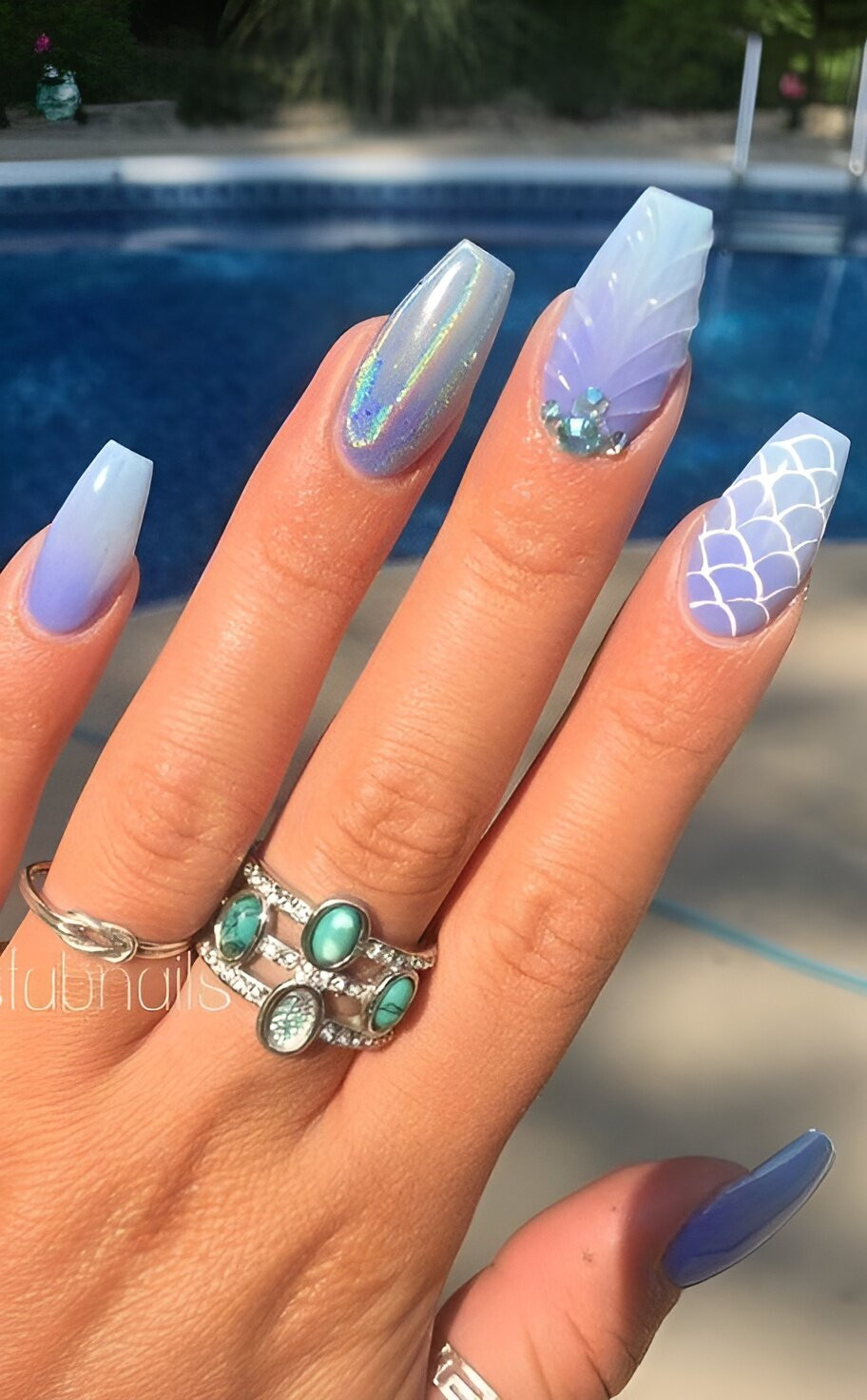 40+ Vacation Nail Art Ideas Perfect For A Beach Summer Holiday - 313