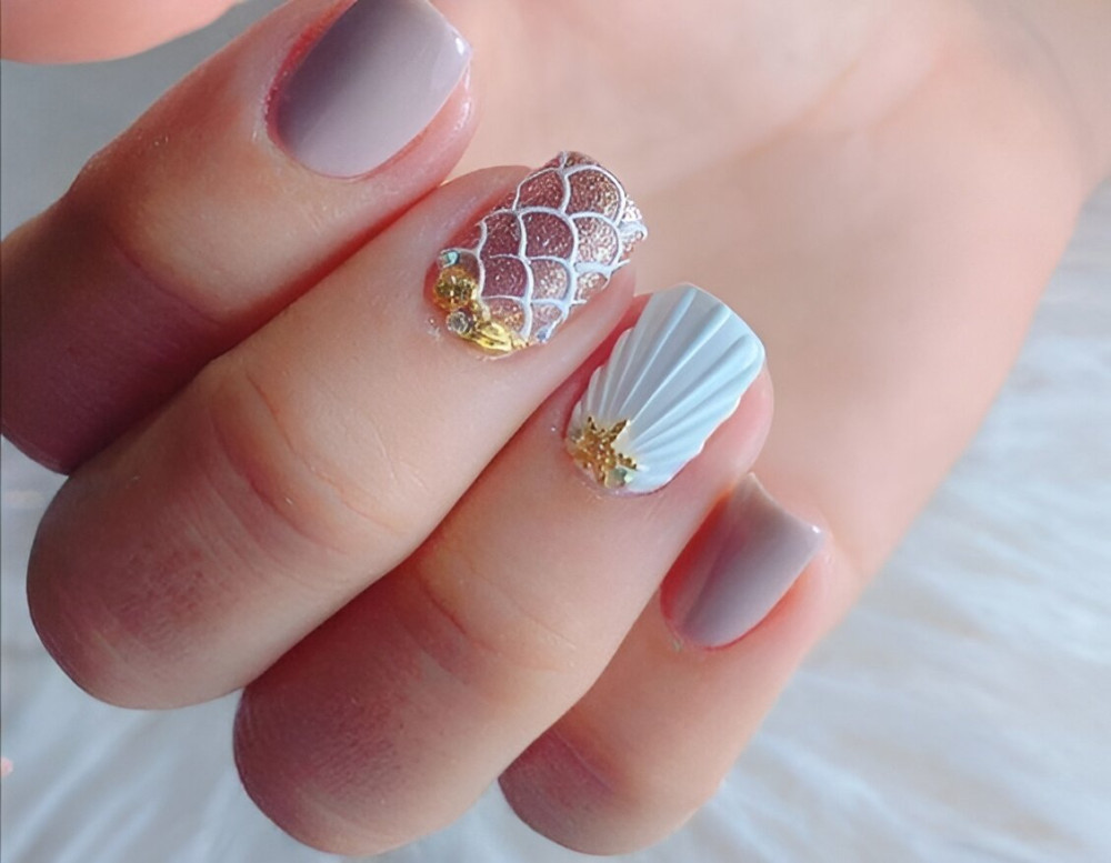 40+ Vacation Nail Art Ideas Perfect For A Beach Summer Holiday - 331
