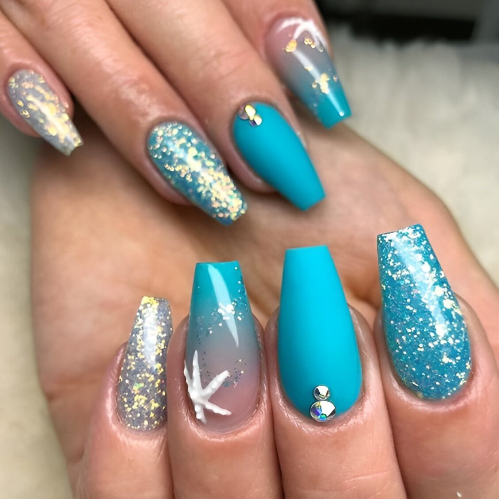 40+ Vacation Nail Art Ideas Perfect For A Beach Summer Holiday - 339