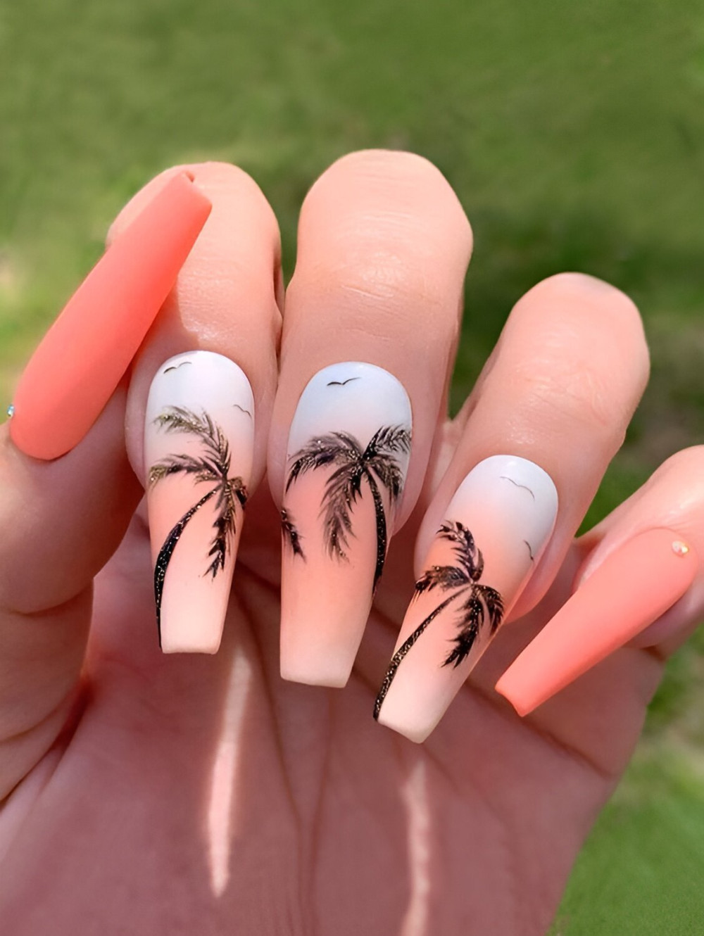40+ Vacation Nail Art Ideas Perfect For A Beach Summer Holiday - 343