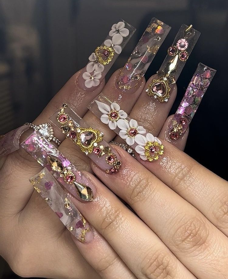 "Indulge in Glamour: Luxury Nail Art That Will Leave You Breathless" | Nails,  Stylish nails art, Luxury nails