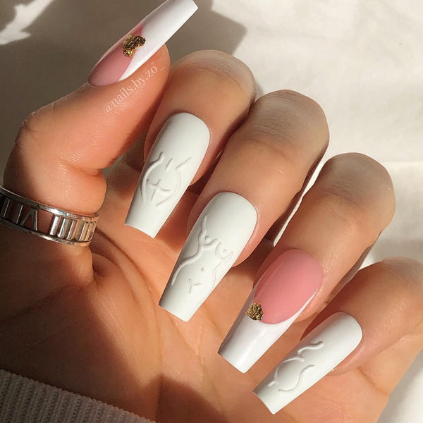 22 white nail designs you'll definitely like | Kiara Sky Professional Nails
