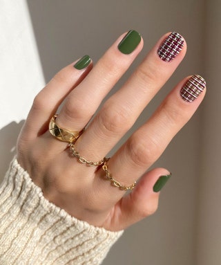 Plaid Nail Art