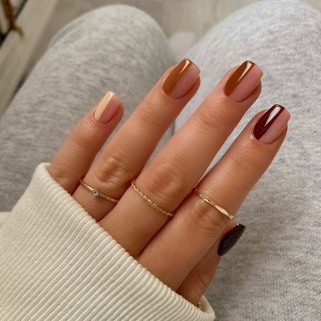 cute nails, cue nails acrylic, cute nails for summer, cute nail designs, cute nail ideas, cute nail art, neutral nails, neutral nail ideas, ombre nails, fall nails