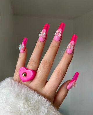 barbie nails