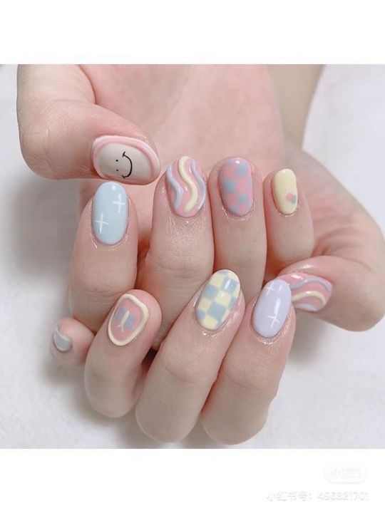 Nailboz thiết kế theo yêu cầu- mẫu nail vẽ nỗi 5 | Lazada.vn