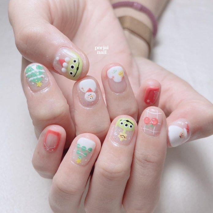 101 mẫu nail noel 2023 đẹp nhất hot nhất mà nàng nhất định phải biết - BlogAnChoi