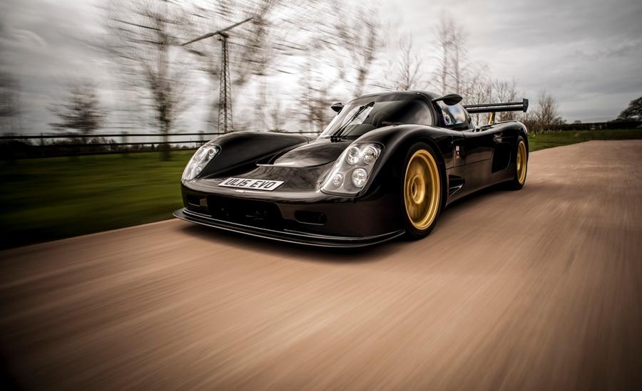 The Ultima Evolution has a top speed of over 240 mph (386 km/h)