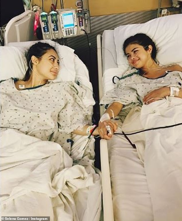 Sticking together: In the summer of 2017, Selena revealed that she had received a kidney transplant from her longtime friend Francia Raisa due to complications from her disease