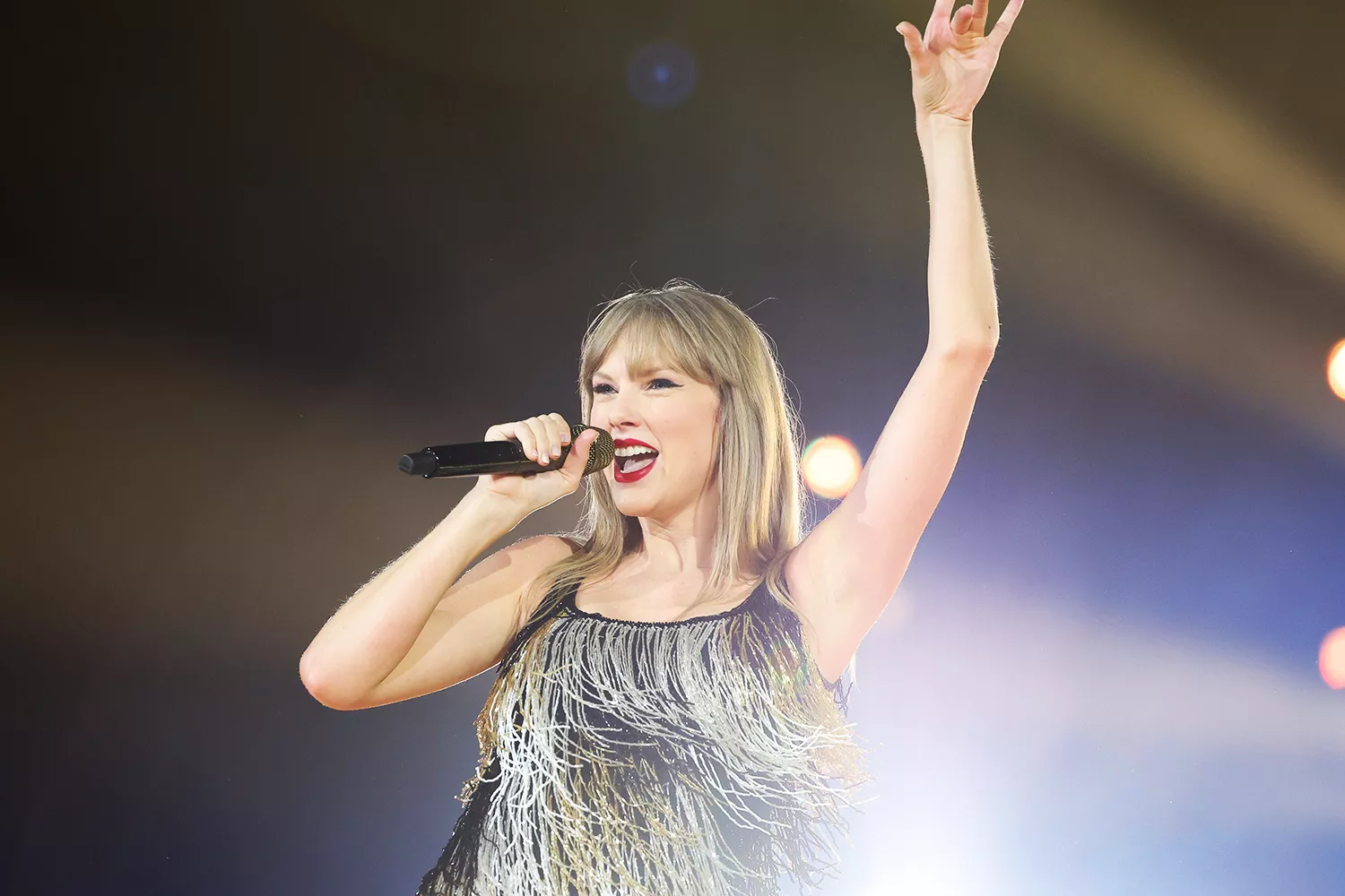 Taylor Swift performs at Friends Arena on May 17, 2024 in Stockholm, Sweden.