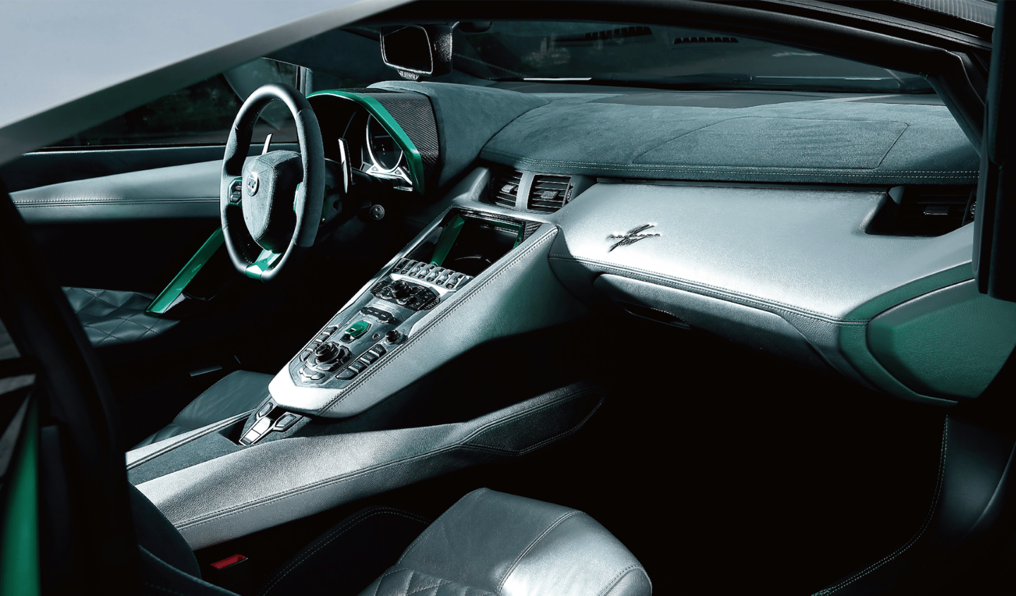 The interior of the Kode 0 is similar to that of the Lamborghini Aventador