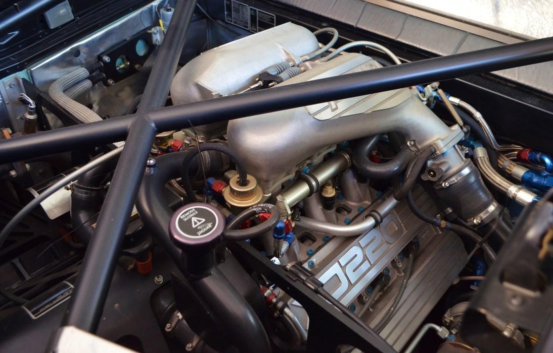 The 3.5-liter engine was derived from a rally car motor