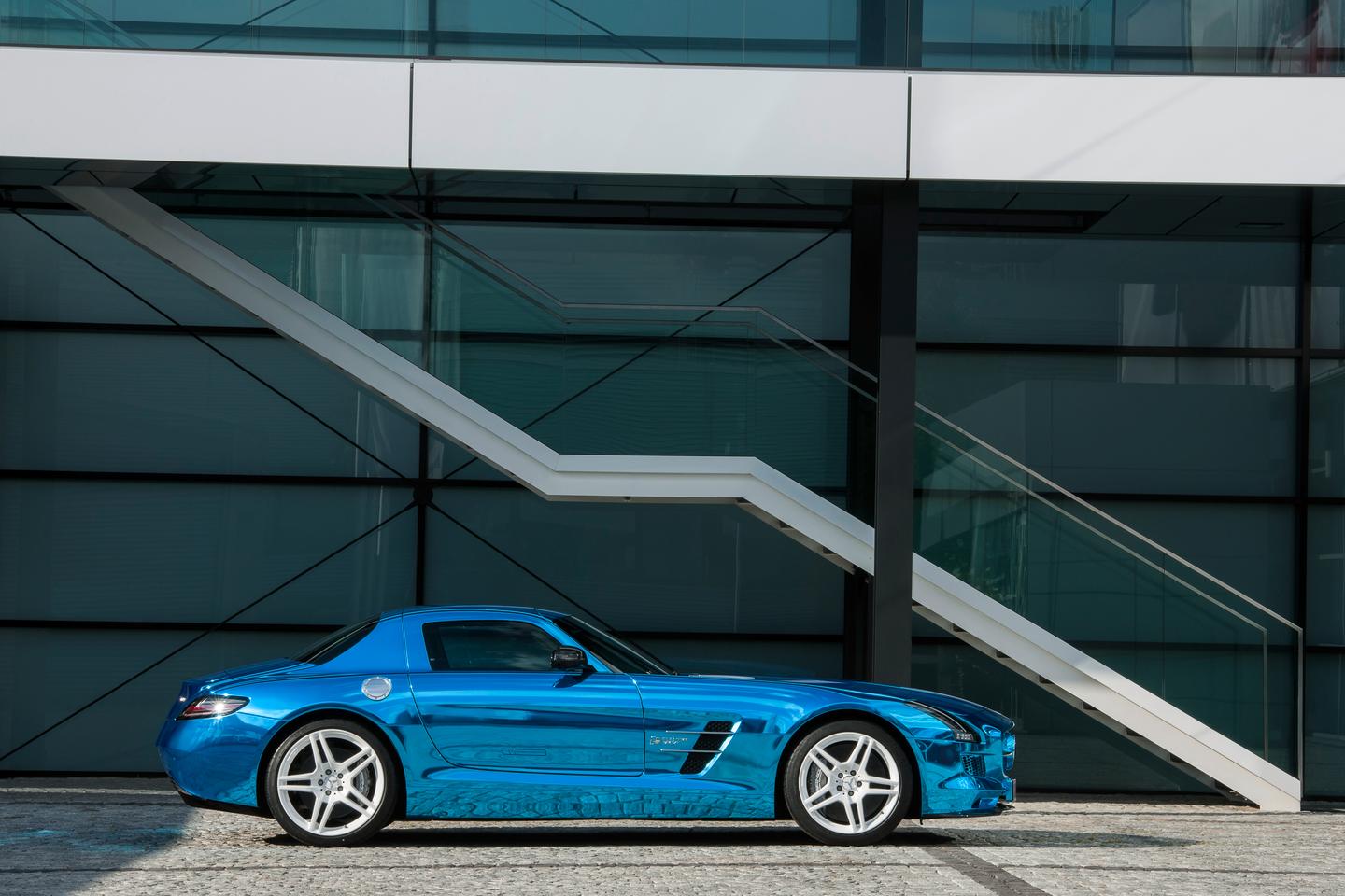 The Mercedes-Benz SLS AMG Coupé Electric Drive (Image: Mercedes-Benz)