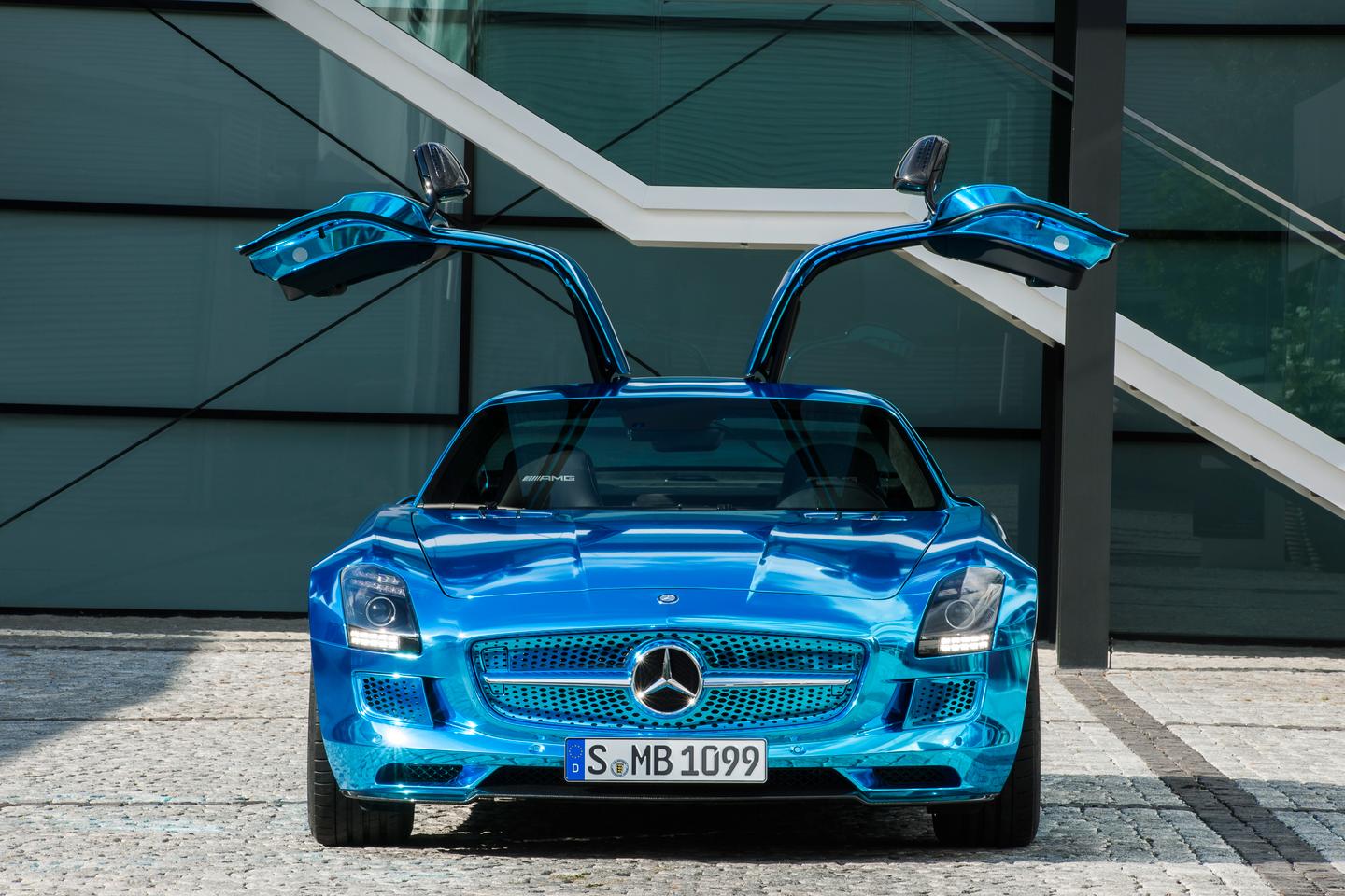 The Mercedes-Benz SLS AMG Coupé Electric Drive (Image: Mercedes-Benz)