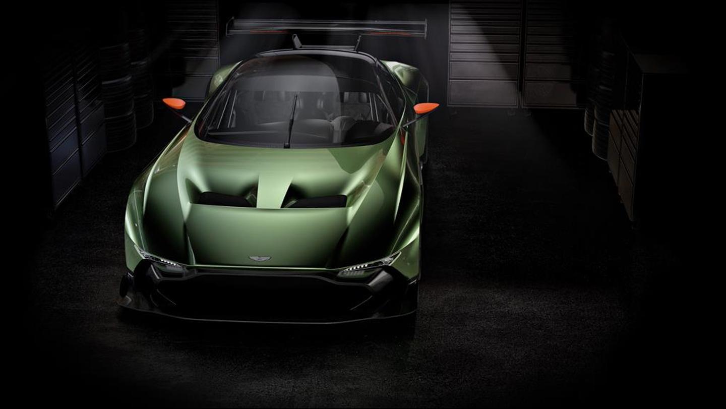 The Aston Martin Vulcan puts out 800 bhp