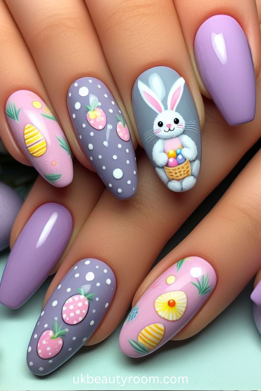 Spring nail art