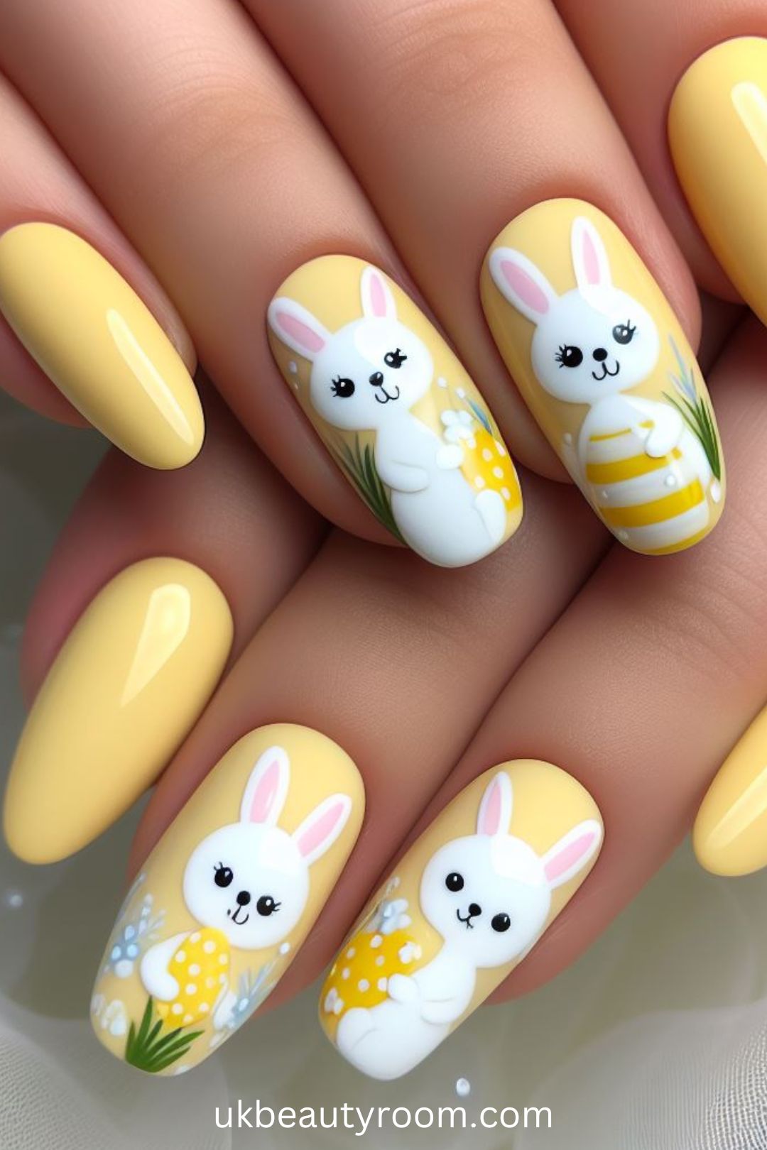 Spring nail art