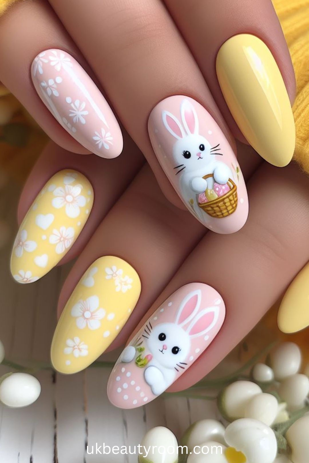 Spring nail art