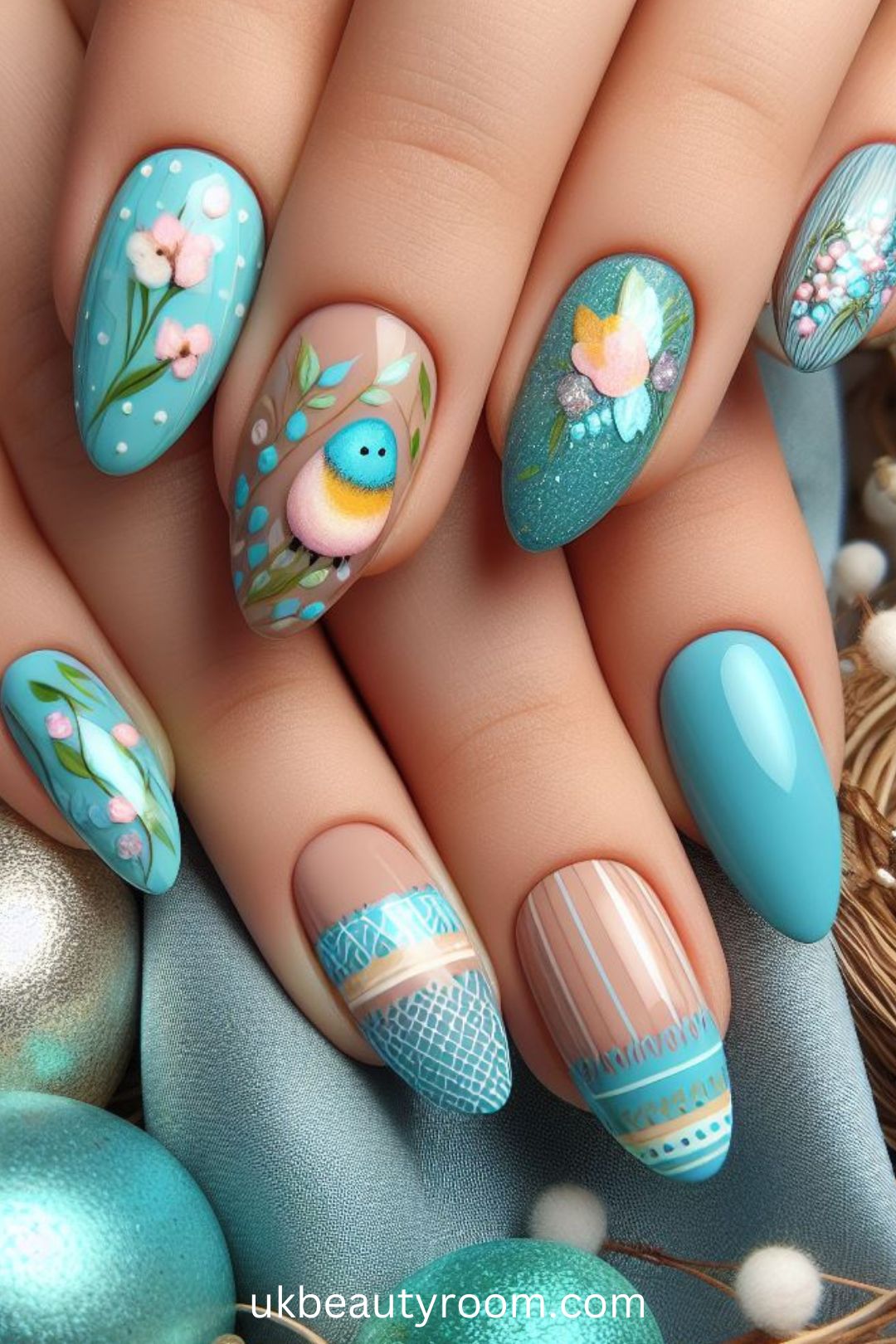 Spring nail art