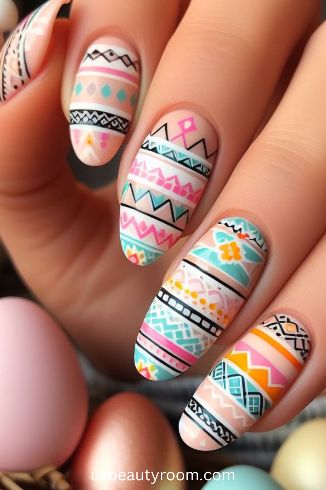 Spring nail art