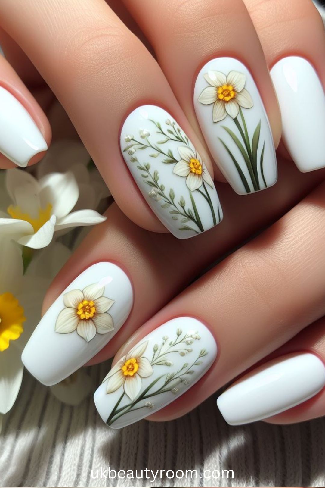 Spring nail art