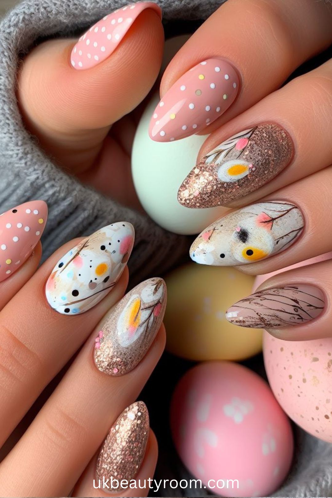 Spring nail art