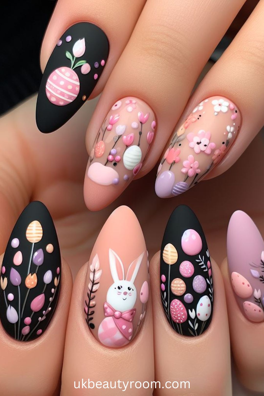 Spring nail art