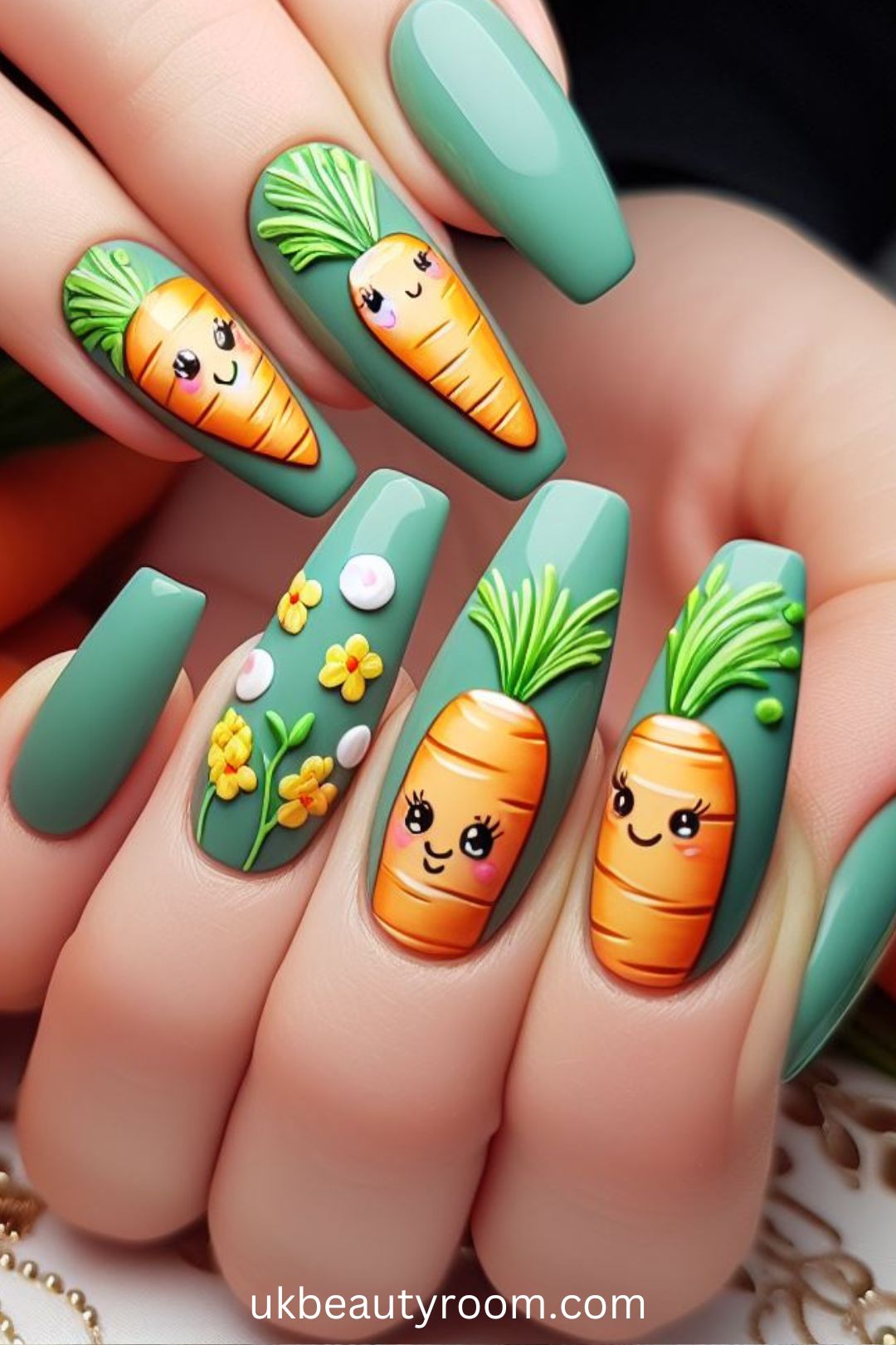 Spring nail art