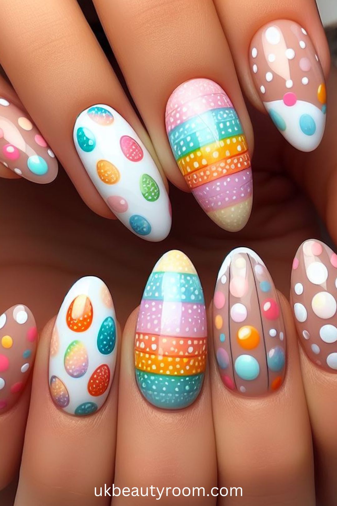 Spring nail art