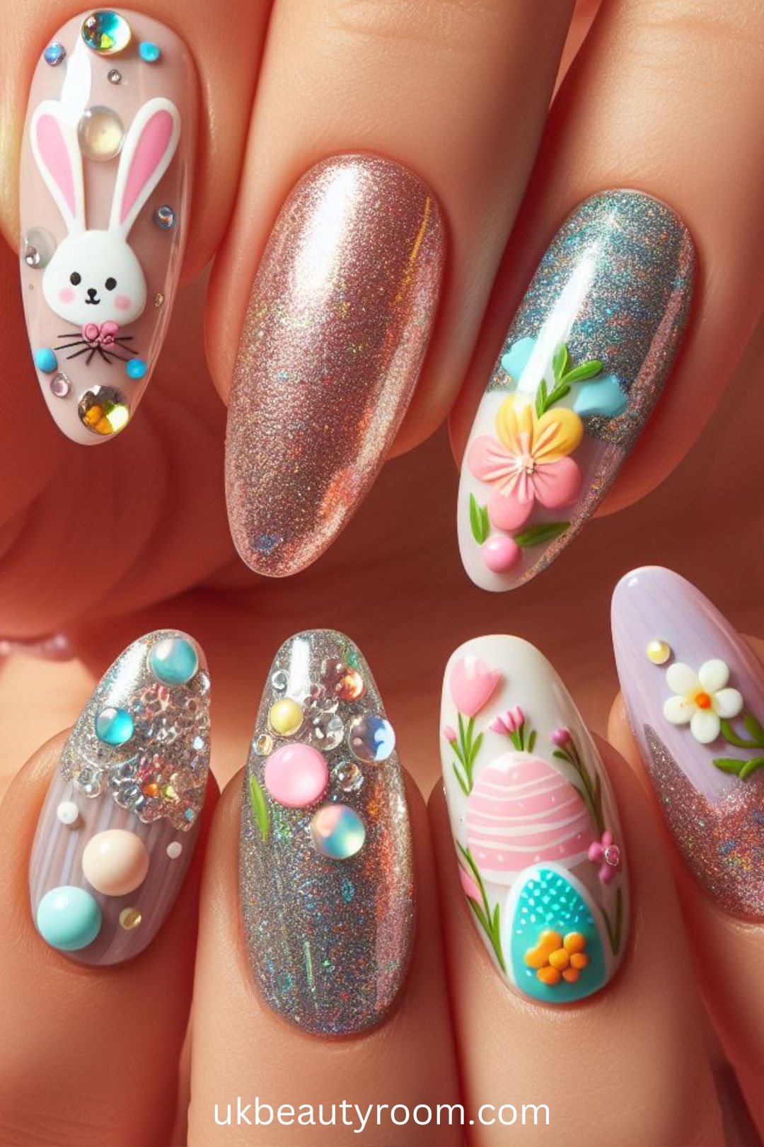 Spring nail art