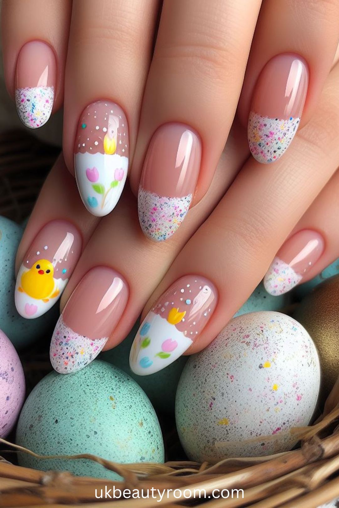 Spring nail art