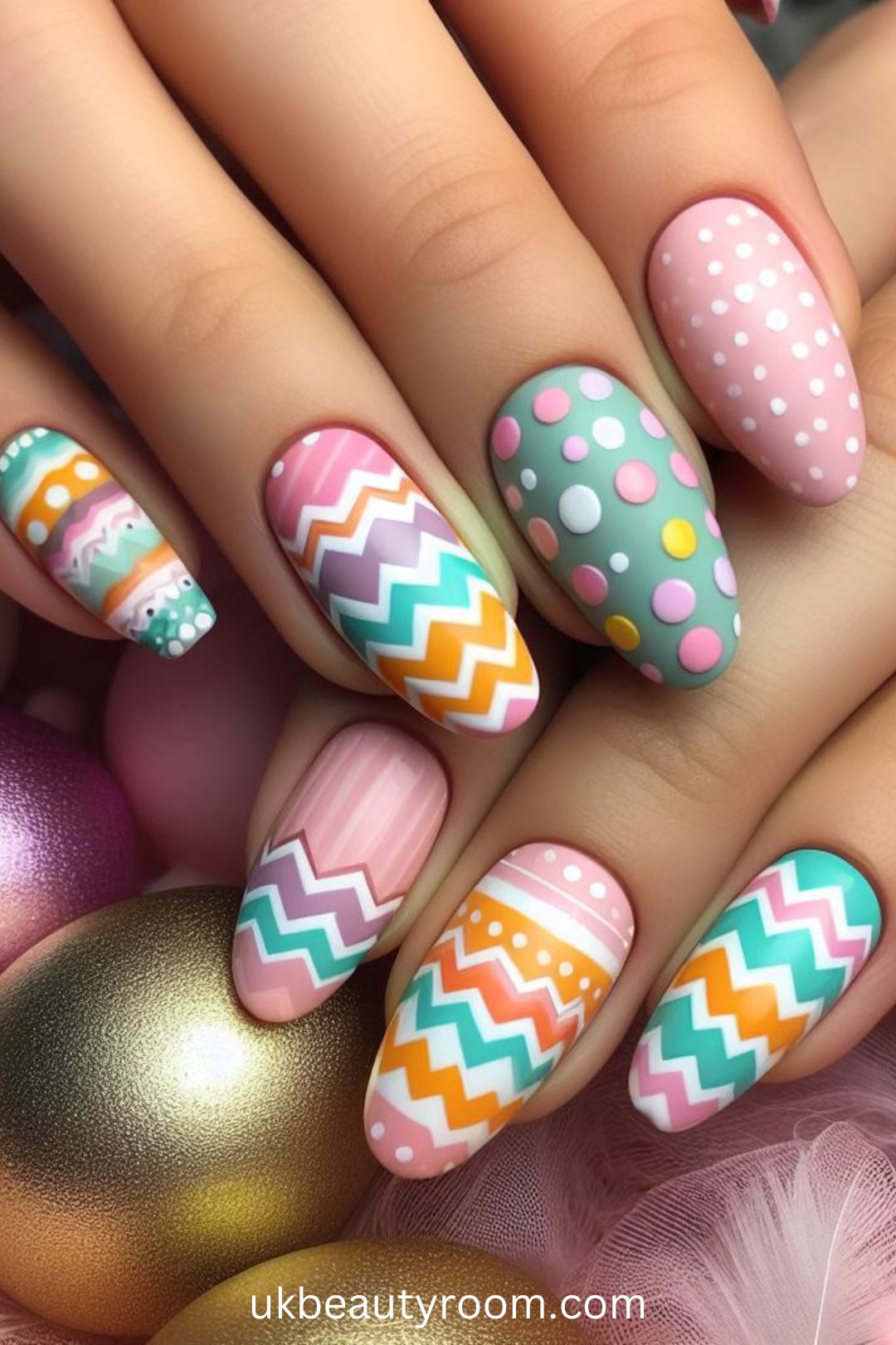 Spring nail art